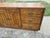 Brown Vintage Drexel Heritage Campaign 9 Drawer Dresser For Sale - Image 8 of 14