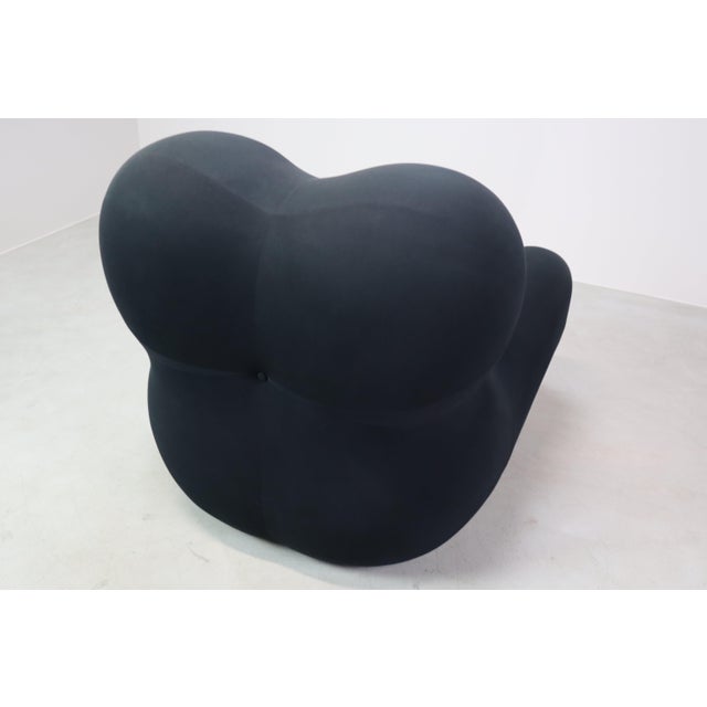 Textile Set of Vintage Armchairs by Gaetano Pesce for B&B Italia For Sale - Image 7 of 18