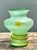 Boho Chic Vintage Italian Hand Blown Glass Vase For Sale - Image 3 of 12