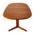 1990s Danish Modern Solid Teak Expandable 102" Dining Table W/ Two Leafs For Sale - Image 16 of 18