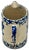 Unusual Antique American Blue Spongeware & Flower Decorated Stoneware Milk Pitcher Circa Late 19th Century For Sale - Image 11 of 18