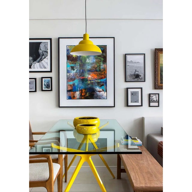 Modern Abstract Collage, Framed For Sale - Image 4 of 5