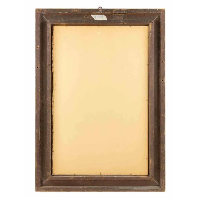 Federico Moja, Glimpse of the City, Lithograph, 19th Century For Sale - Image 4 of 5