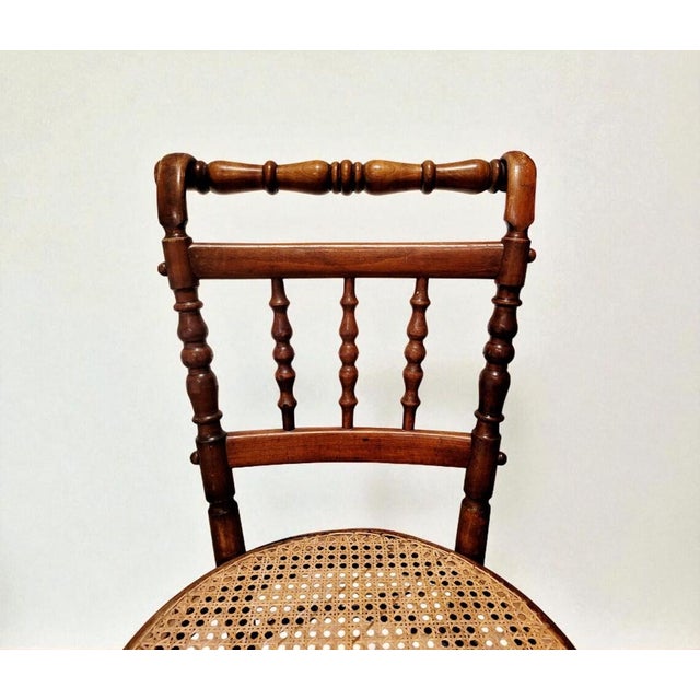 Antique Bistro Chairs by Michael Thonet, Austria, 1890s, Set of 2 For Sale - Image 9 of 15