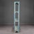 Antique Painted Pine Four-Tier Open Étagère For Sale - Image 4 of 12