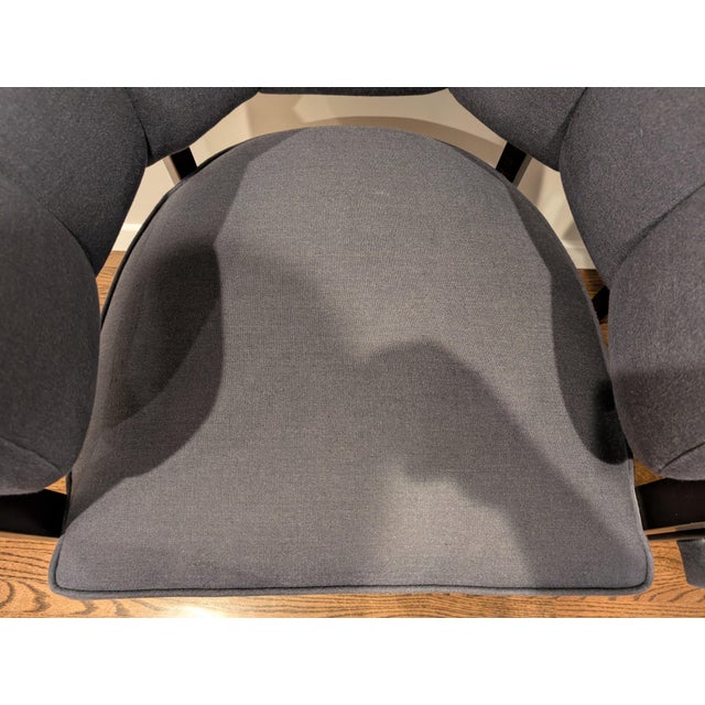 Wood Directional Carmel Chairs by Larry Laslo Set of 2 For Sale - Image 7 of 12