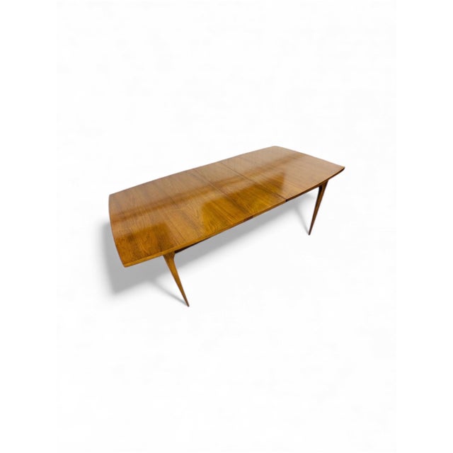 Mid-Century Modern Broyhill Brasilia Walnut Dining Table For Sale In Philadelphia - Image 6 of 8