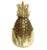 1997 M. Healy Signed Solid Brass Pineapple Door Knocker For Sale - Image 9 of 9