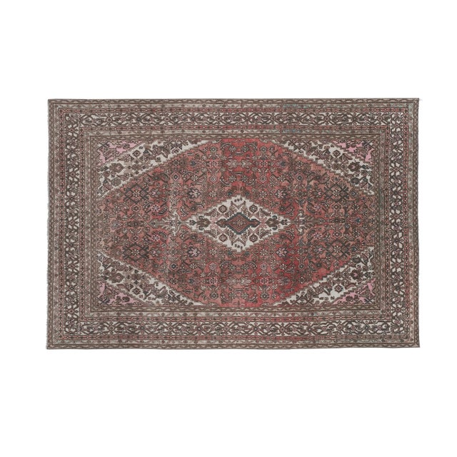 Tribal Anatolian Oushak Rug 6'11" x 10' 82" x 120" / 210 x 305 Cm Hand woven with high quality pure wool Excellent...