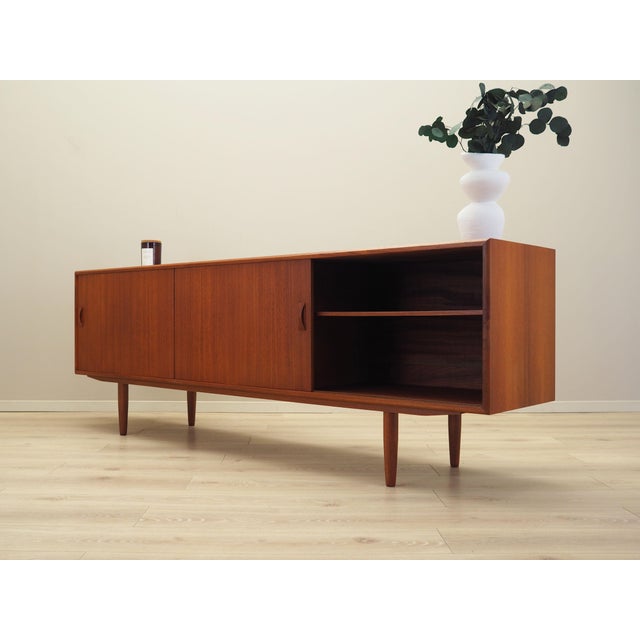 1960s Danish Teak Sideboard from Clausen & Søn, 1960s For Sale - Image 5 of 18