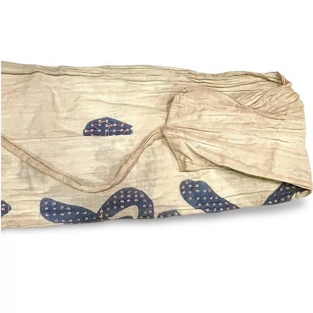 Wwii Sennenbari 1000 Stitch Belt 千人針 Intact Ties Rising Sun Good Luck Imperial Japan For Sale In Atlanta - Image 6 of 12