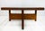 Vintage Coastal Modern Reed Coffee Table With Inset Glass Top, Newly Restored For Sale - Image 4 of 6