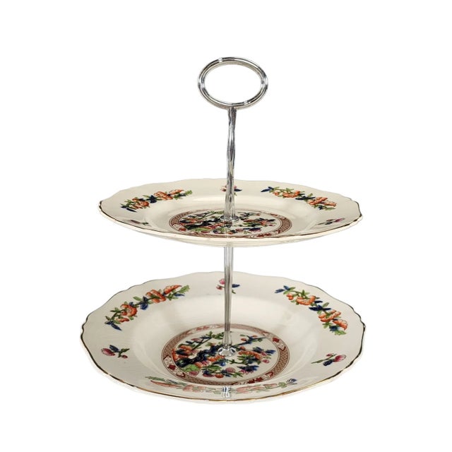 Indian Tree Cake Plate Stand Tower For Sale - Image 13 of 13