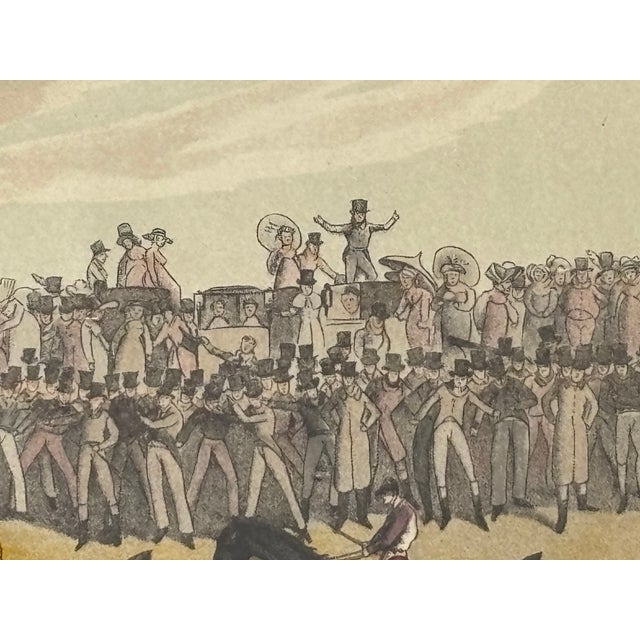 Racing - Exceptional + Original Mid 19th Century. Aiken Equestrian Print For Sale - Image 11 of 15