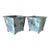 Pair of Neoclassical Metal Planters For Sale