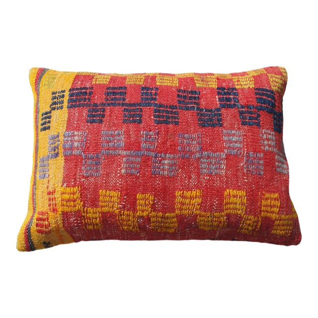 Kilim Rug Pillow Cover 14 X20" , for Kliving Room Sofa Interior Decor Gift Christmas For Sale