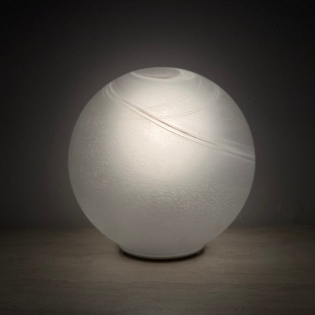 Vintage Glass Table Lamp, 1970s For Sale - Image 18 of 18