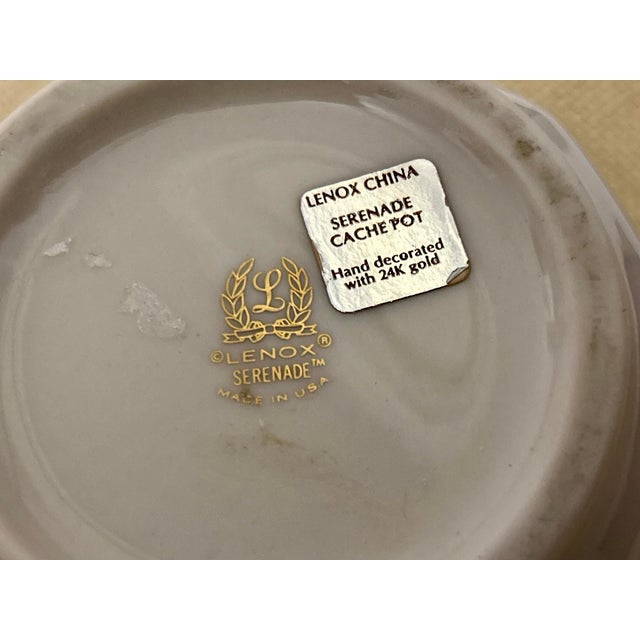 Lenox Serenade Jardiniere For Sale - Image 9 of 9