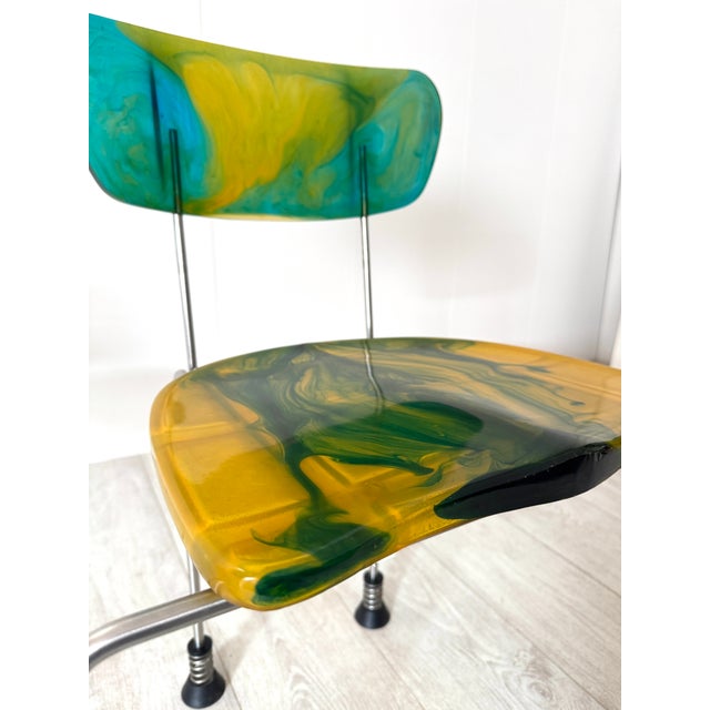 Model 543 Broadway Chairs by Gaetano Pesce for Bernini, 1993, Set of 2 For Sale - Image 11 of 16