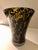 Mid-Century Modern Pair of Mid 20th Century Tortoise Shell Motif Leopard Handblown Glass Vases For Sale - Image 3 of 6