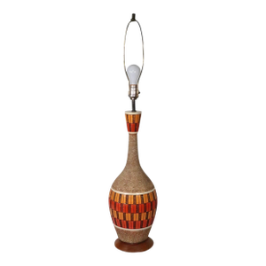 Mid 20th Century Mid Century Ceramic Table Lamp