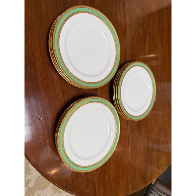 Mintons Stamped English Pottery Plates, Set of Twelve For Sale In San Francisco - Image 6 of 12