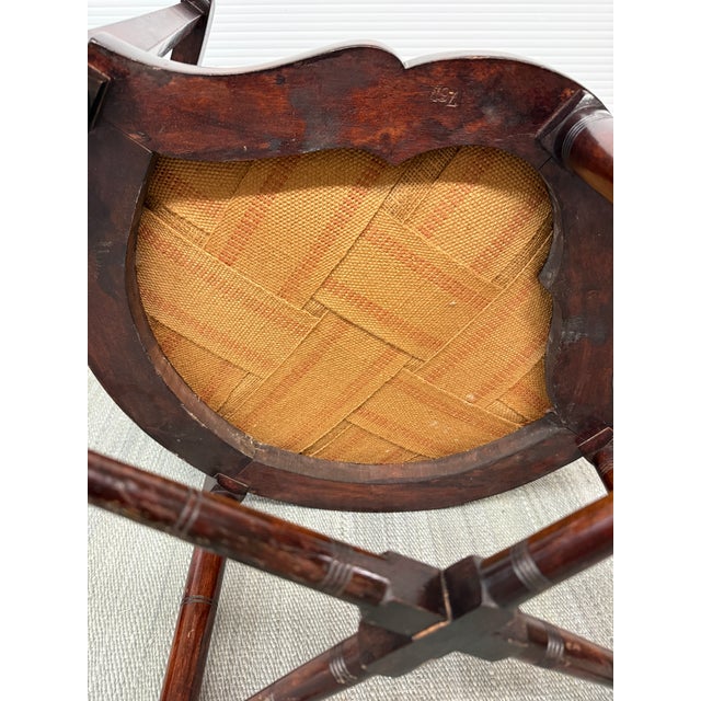 Traditional 18th Century Edwardian Inlaid Corner Chair For Sale - Image 3 of 12