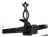 Circa 1900 French Black Cast Iron and White Marble Balance Scale With Scrolled Column For Sale