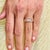 2010s Natural Sapphire Ring Size 6.5 14k R Gold 3.36 TCW Certified For Sale - Image 5 of 6
