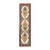 Fine Handmade Isfahan Silk and Wool Runner Rug For Sale