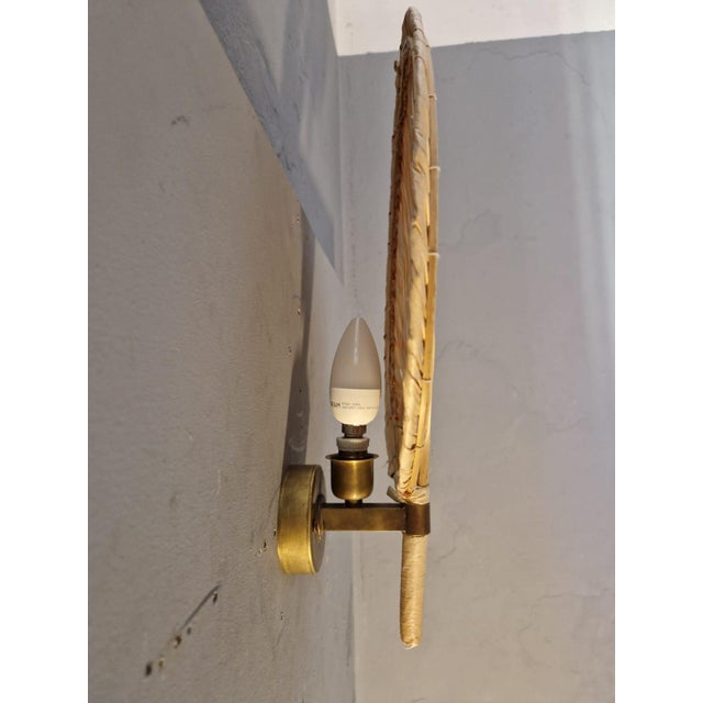 Fan Wall Lights in the style of Ingo Maurer, 1970s, Set of 2 For Sale - Image 12 of 13
