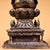 Metal Large Vintage Gilt Bronze Tibetan Stupa - Himalayan Buddhist Chorten Altar Shrine For Sale - Image 7 of 10