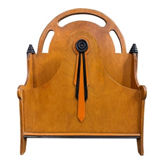 Art Deco Magazine Holder 1920-1930 Hollywood Regency For Sale