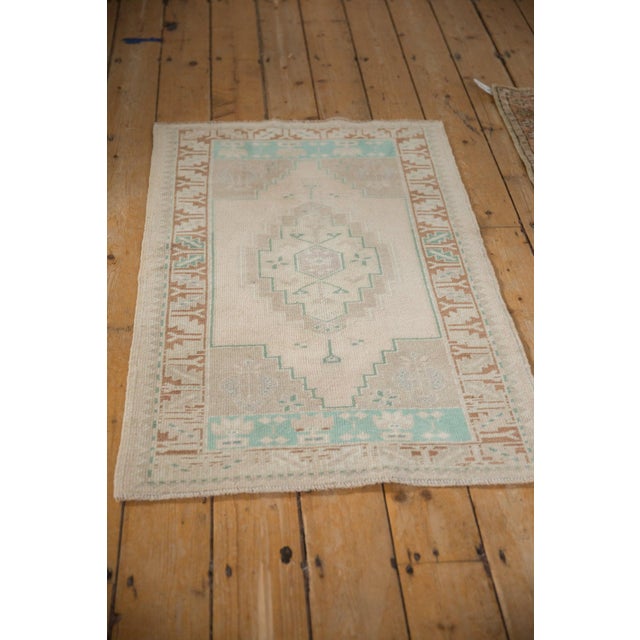 Vintage Distressed Oushak Rug - 2'6" x 3'10" For Sale - Image 9 of 9