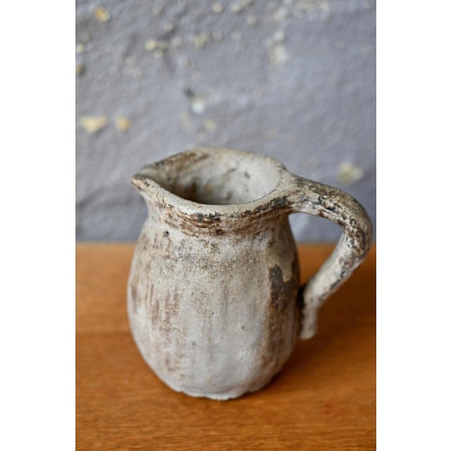 1960s Brutalist Glazed Stoneware Pitcher, 1960s For Sale - Image 5 of 10