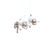 Tiffany and Co. Tiffany & Co. Sterling Silver Vintage Twist Rope Bow Ribbon Earrings 2g For Sale - Image 4 of 5