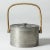 Vintage Pewter and Rattan Jar by Estrid Ericson From Svenskt Tenn For Sale - Image 9 of 9