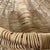 Vintage Handwoven Appalachian Wicker Buttocks Basket With Twisted Bentwood Handle For Sale - Image 6 of 12