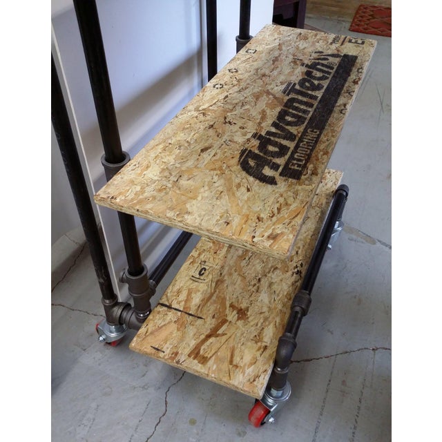 Adjustable Black Pipe Shelf Unit Chairish