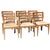 Mid-Century Modern Set of 6 Vintage Chin Hua Drexel Heritage Dining Chairs For Sale - Image 3 of 6