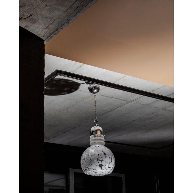 Vintage Murano Glass Pendant Light, 1970s For Sale - Image 4 of 6