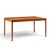 Florence Knoll for Knoll Mid Century Walnut Expanding Dining Table With 1 Leaf For Sale In Chicago - Image 6 of 10