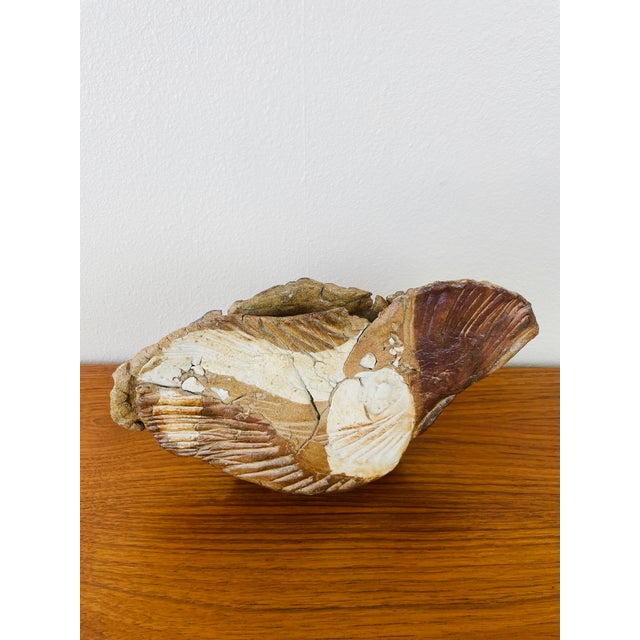 Vintage Rustic Stoneware Art Pottery Vessel Vase Boho Style For Sale In Palm Springs - Image 6 of 10