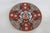 Mid 20th Century Imari Style Porcelain Charger Plate Floral Medallion Red Turquoise Orange 5057b For Sale - Image 5 of 12