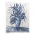 Still Life Botanic Floral Impressionism Pop Art Expressionism Navy Blue Original Painting Cleo Plowden For Sale