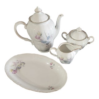 Coffee Set from Richard Ginori, Set of 4 For Sale