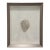 Pheromone by Christopher Marley Scolecite on Stilbite Framed Mineral Specimen For Sale