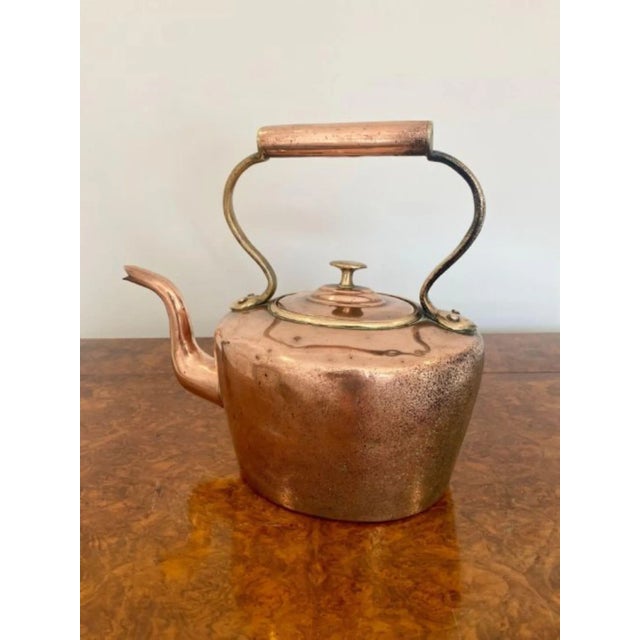 Early 19th Century Antique George III Copper Kettle, 1800s For Sale - Image 5 of 5