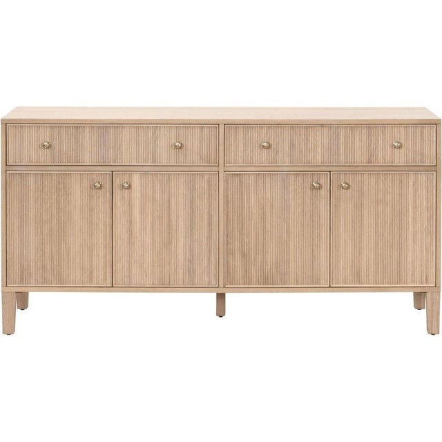 Highland Classic Wooden Media Sideboard For Sale - Image 4 of 9