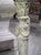 Wood Antique French Painted Louis XVI Style Console Table With Marble Top For Sale - Image 7 of 18
